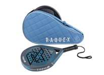 Raquex Elite Padel Racket Cover Bag - Powder Blue 1 Racquet Padel Bag