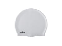 Swimming Cap White Outliner Fsswm-005