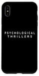 iPhone XS Max Psychological Thrillers Reader. Psychological Thriller Books Case