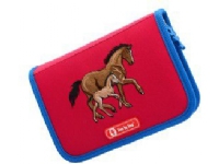 Step by Step 3D Horse Family pencil case with accessories pink (138635)