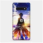 Coque pour Samsung Galaxy S10e Manga Attaque Titans Soleil