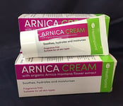 ABOXOV 5 x 50ml Arnica Skin Cream Organic Montana Flower Extract Fragrance Free