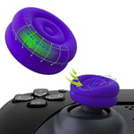 PlayVital Capuchon Manette pour ps4/ps5,Protection Joystick pour Xbox Series X/S,Capuchon de Joystick pour Xbox One/Elite Series 2,Capuchon de Stick Analogique pour Switch Pro Controller-Violet