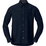 Norrøna Tamok Wool Plain Shirt M'S Indigo Night Melange