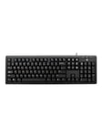 V7 KU200GS-DE - keyboard - German - black - Tastatur - Tysk - Sort