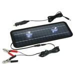 Chargeur de batterie de bateau de voiture de puissance de panneau solaire portatif de 12V 4.5W de secours ext&eacute;rieur