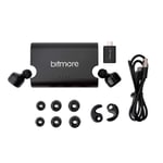 Bitmore AirFlex True Wireless Stereo TWS Earbuds w/Built in Powerbank