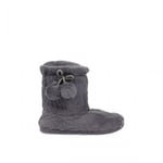 Debenhams Womens/Ladies Fluffy Pom Pom Slipper Boots