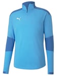 PUMA Final Training 1/4 Zip Top - Teamlight Blue (Large)