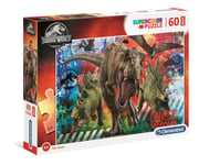 Clementoni:. 60el palapeli.. Maxi Super Color Jurassic World.