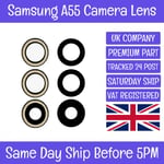 Samsung Galaxy A55 SM-A556 Replacement Back Camera Lens Glass Repair Part