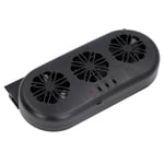 Car Ventilator ABS Plastic USB Powered Car Exhaust Fan 3 Fans For Auto