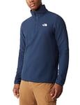 THE NORTH FACE 100 Glacier Sweat-Shirt, Summit Navy, XS Homme