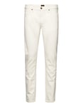 Daren Zip Fly White Lee Jeans