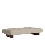 HAY - Quilton Lift Daybed Water-Based Lacquered Walnut Base Full Upholstery Fiord - Päiväpeti - Doshi Levien - Puu