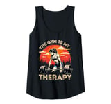 Womens The Gym is my therapy Workout Tank Top