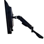 Single Monitor Mount Arm Gas Assisted TV Screen Bracket 13-27” Multi Position