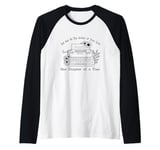 Let God Be The Author Of Your Life - One Chapter At A Time Raglan Baseball Tee