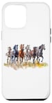 Coque pour iPhone 12 Pro Max Majestic Horses – Hommes, Femmes & Petites Filles Équitation Spectacle Couleur