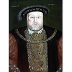 Portrait Old King Henry VIII England Painting Royal Historic Art Print Canvas Premium Wall Decor Poster Mural