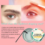 100g Eyebrow Wax Transparent Color Brow Styling Wax Clear Brow Gel Brow FST