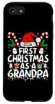 iPhone SE (2020) / 7 / 8 First Christmas As Grandpa 2024 Family Matching New Grandpa Case