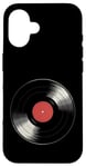 Coque pour iPhone 16 Tourne-disque vinyle rétro