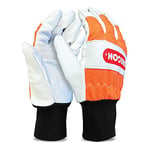 Oregon Chainsaw Left-Hand Protection Leather Gloves – Large (size 10) (91305L)