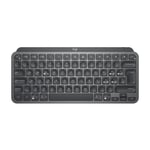 Logitech MX Keys Mini clavier Bureau RF sans fil + Bluetooth QWERTY Italien Gra