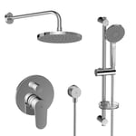 Ideal Standard - Cerafine O, ensemble complet avec mélangeur de douche, chromé