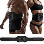 Abs Stimulator, Abdominal Toning Belt Bärbar Träningsmaskin Hemmakontor Gym Fitness Träningsutrustning För Buken L XL