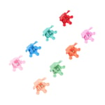 Small Hair Claw Clips Colorful Tiny Hair Claw Clips 100pcs For Thin Thick Hair