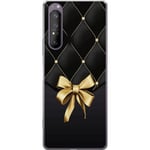 Sony Xperia 1 II Läpinäkyvä Puhelinkotelo Elegant Rosett