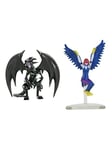 Super Impulse Yu-Gi-Oh - 2-Figures (Red-Eyes Black Dragon & Harpie Lady)