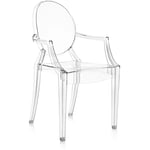 Kartell Louis Ghost Stol 4-pk Crystal Polycarbonat 2.0