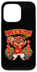 Coque pour iPhone 13 Pro Année du serpent 2025 garçons Nouvel An vietnamien Ao Dai Li Xi Me