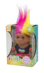 Good Luck Trolls 4" Dolls | Rockstar Troll Doll | 80's Glam Fusion | Rainbow Troll Figures | Nostalgic Troll Toys for Best Playtime Fun | Collectible Troll Figures Doll- Fashionable Trolls Toys