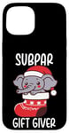 iPhone 15 Ugly Christmas Funny White Elephant Gift Subpar Gift Giver Case