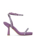 Alma en Pena Sandale avec bandes de pierre. V240531 Suede Violet, violet, 39 EU