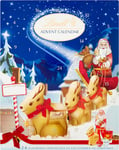 Lindt Milk Chocolate Christmas Advent Calendar 2024 | Medium 160 G | a Selection