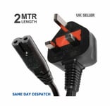 High quality UK Mains Plug to C7 (Figure 8) Power Cable For Printers PC