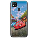 ERT GROUP Coque de téléphone Portable pour Xiaomi REDMI 9C Original et sous Licence Officielle Disney Motif Cars 001 Parfaitement adapté à la Forme du téléphone Portable, Coque en TPU