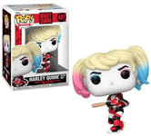 Figurine DC Comics - Harley Quinn with Bat Pop 10cm