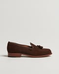 Sanders Finschley Suede Tassel Loafer Polo Snuff