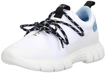 Armani Exchange Femme Harlem Basket, Optic White Sky, 40 EU