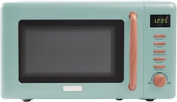 Haden Dorchester Green Microwave Oven - 20L 800W Microwave, Digital Controls, 5