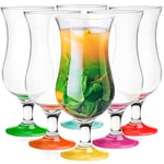 Glasmark Krosno Verres Cocktail Set De 6 Verres À Cocktail 420Ml Verre À Cocktail Gin Vin Eau Mix