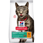 Hill's SP Feline Adult Perfect Weight Chicken 7 kg - Katt - Kattefôr - Tørrfôr - Hills Science Plan