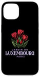 Coque pour iPhone 13 Luxembourg Garden Paris France Tulipes