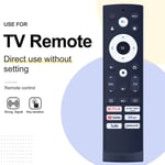 Black Android TV Remote control & Voice control For Hisense TV ERF3M90H